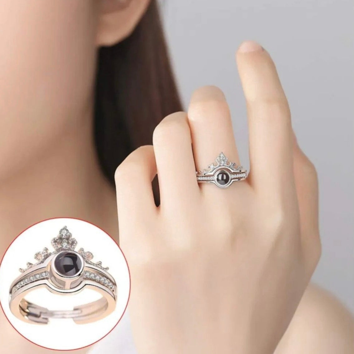 Blink Projection Ring ‘‘I Love You’’ In 100 Languages ❤️