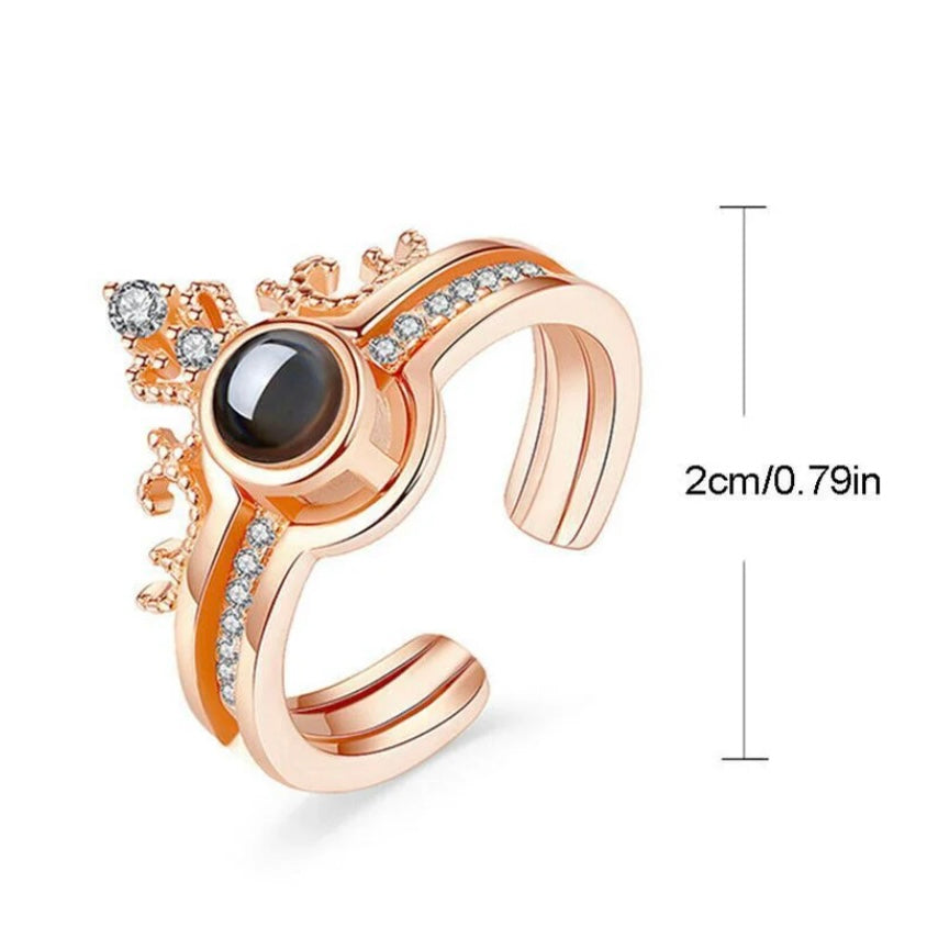 Blink Projection Ring ‘‘I Love You’’ In 100 Languages ❤️