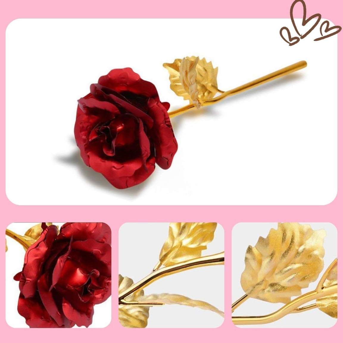 BlinkRose🌹Metal 24K Gold ✨