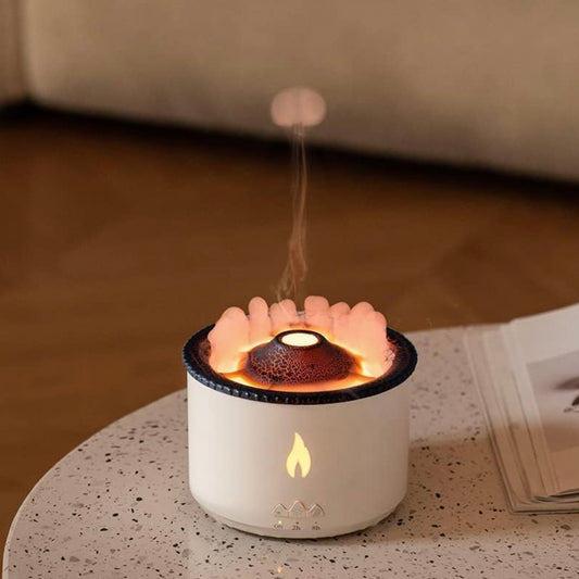 Flame Diffuser Atmosphere Light Humidifier Portable