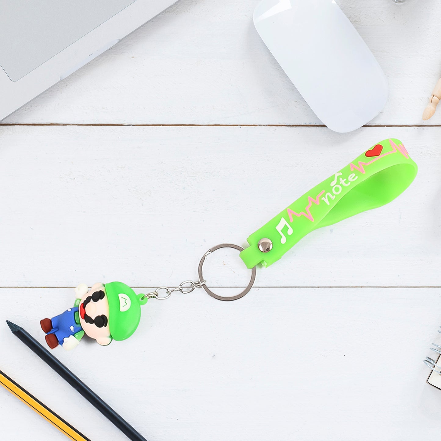 Cute Cartoon Silicone 3d Key Chain.