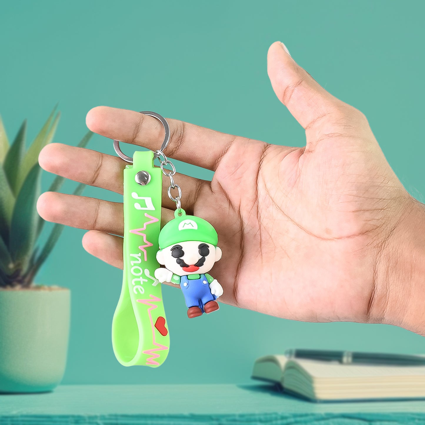 Cute Cartoon Silicone 3d Key Chain.